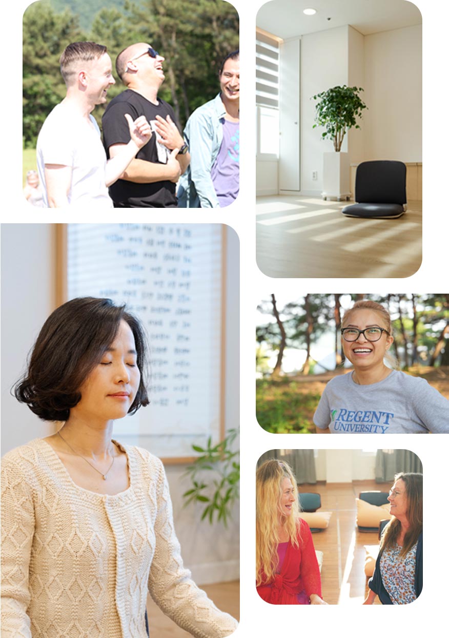 image gallery about meditation center