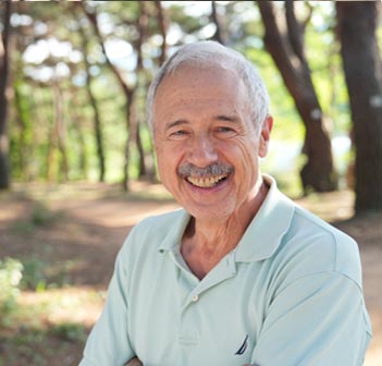 smiling man of meditator 3